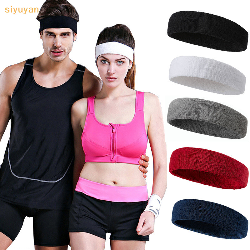 Siyuyan Thời Trang Đàn Hồi Cao Cho Nữ Tập Gym Thể Thao Mồ Hôi Tóc Dây Đeo Đầu Hút Mồ Hôi Mềm Chống Trơn Trượt Thể Thao VN