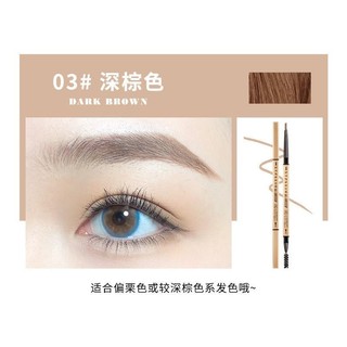 [ XI XII ]  Chì Kẻ Mày 2 Đầu Xi Xii Eyebrow Pencil