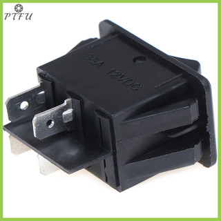PTFU 12V 35A Xe Ô Tô Đa Năng Đèn LED Sương Mù Rocker Dash Bảng Điều Khiển 4Pin Mới