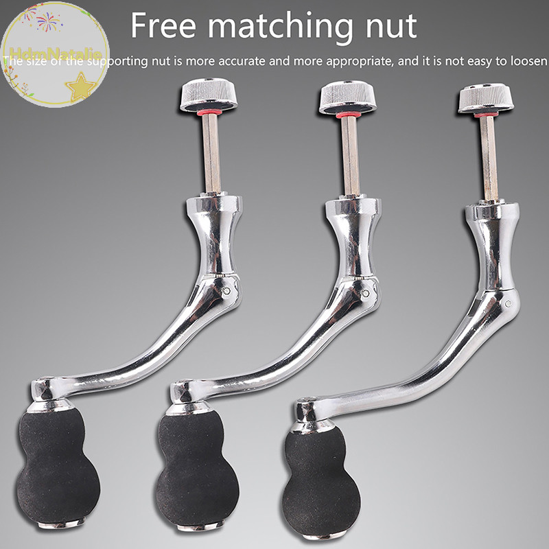 Hdmnatalie Máy Quay Phụ Kiện CNC Full Kim Loại Vừa Lớn Cánh Tay Rocker Máy Câu Sửa Đổi Dụng Cụ Câu Cá Phụ Kiện VN