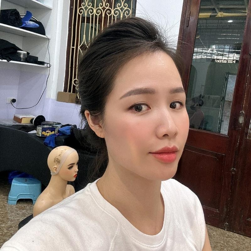 Độn phồng mái tóc thậ.t nữ - Tóc Giả Vân Anh