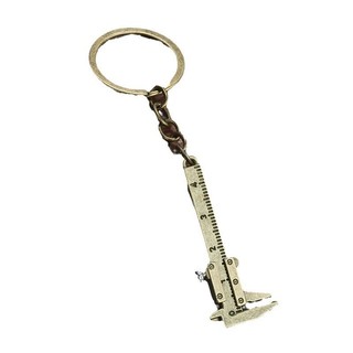 Mini Vernier Caliper Trang Sức Mặt Dây Chuyền Nhỏ Dụng Cụ Đo Nhà Di Động Móc Khóa Phụ Kiện Thời Trang