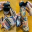 Túi Son Môi Mini GAVESTO, Ví Đựng Tiền Xu In Hình Di Động PU, Phong Cách Tiền Cũ Tinh Tế Vintage Nhẹ Sang Trọng Túi Tai Nghe Đa Năng