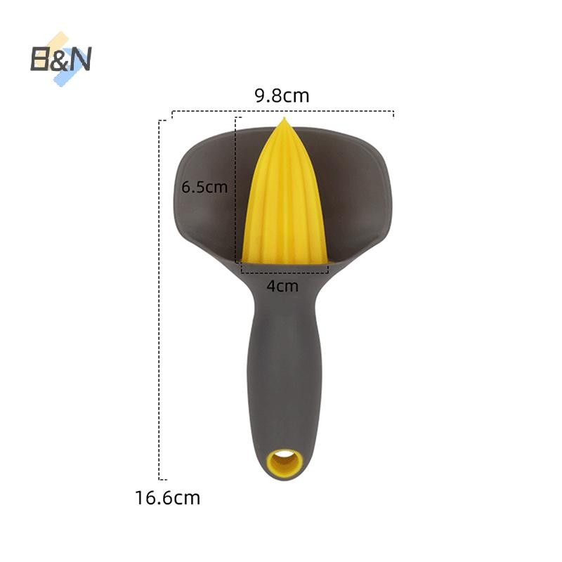 Dụng cụ ép trái cây chanh cam B & N Dụng cụ ép trái cây bằng nhựa tiện lợi Máy ép trái cây cam quýt Dụng cụ nấu ăn nhà bếp Dụng cụ chế biến thực phẩm bằng tay.