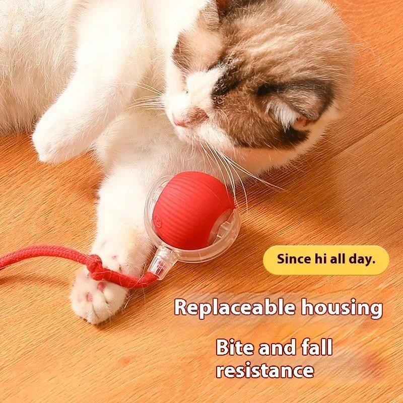 Pet Toy Bóng Bông Cho Mèo Cún Con Lăn Tự Chơi Giải Sầu Bóng Có Chuông Bên Trong