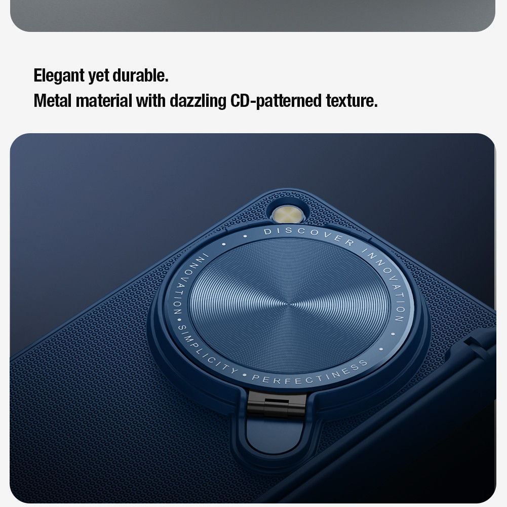 Nillkin Cho OPPO Find N5 N3 / OnePlus Mở Siêu Mờ Shield Prop PC Chống Sốc Chống Rơi Bảo Vệ Ống Kính Máy Ảnh Chân Đế Ốp Lưng Cứng Từ Tính Vỏ Điện Thoại