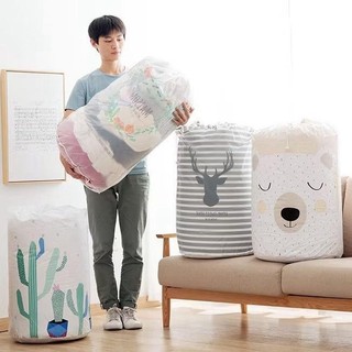Túi đựng chăn màn quần áo cỡ lớn,túi đựng quần áo  vải dù dây rút mẫu mới