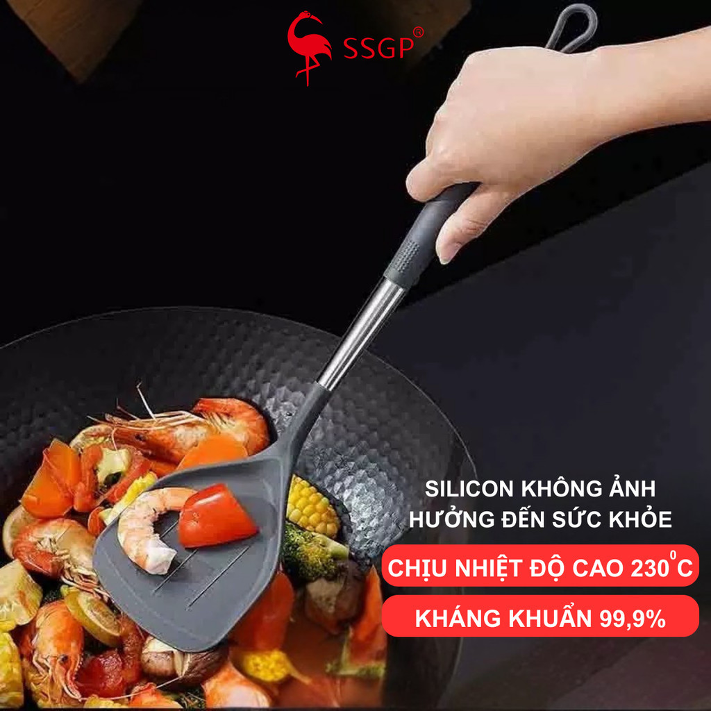 Sạn Xẻng silicon Frankfurt của SSGP, sạn silicon chịu nhiệt , sạn silicon nấu ăn sạn nhựa vá silicon