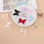 ESSENCEH 20 Miếng Đính Bướm Vải Organza, Bướm Voan Màu Sắc Mơ Mộng, Mờ 5CM DIY May Thủ Công Trang Trí Vật Liệu Thiết Kế May Mặc