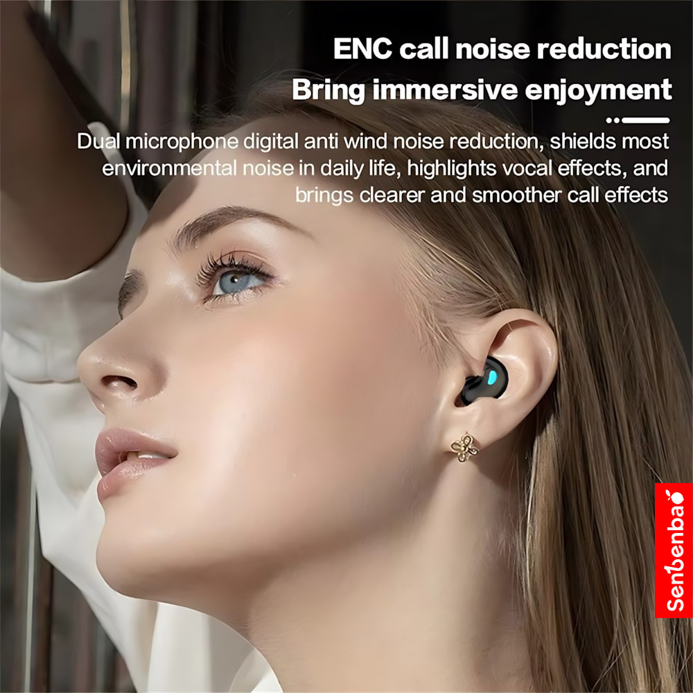 Tai nghe ngủ Bluetooth không dây X55MaxTWS có màn hình LED Tai nghe chống nước âm thanh nổi HIFI có MIC