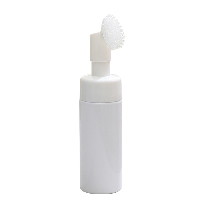 Silicone Rửa Mặt Bàn Chải Mousse Tạo Bọt Chai Sữa Rửa Mặt Bọt Làm Sạch Lỗ Chân Lông Bàn Chải Xốp Massage Sữa Rửa Mặt