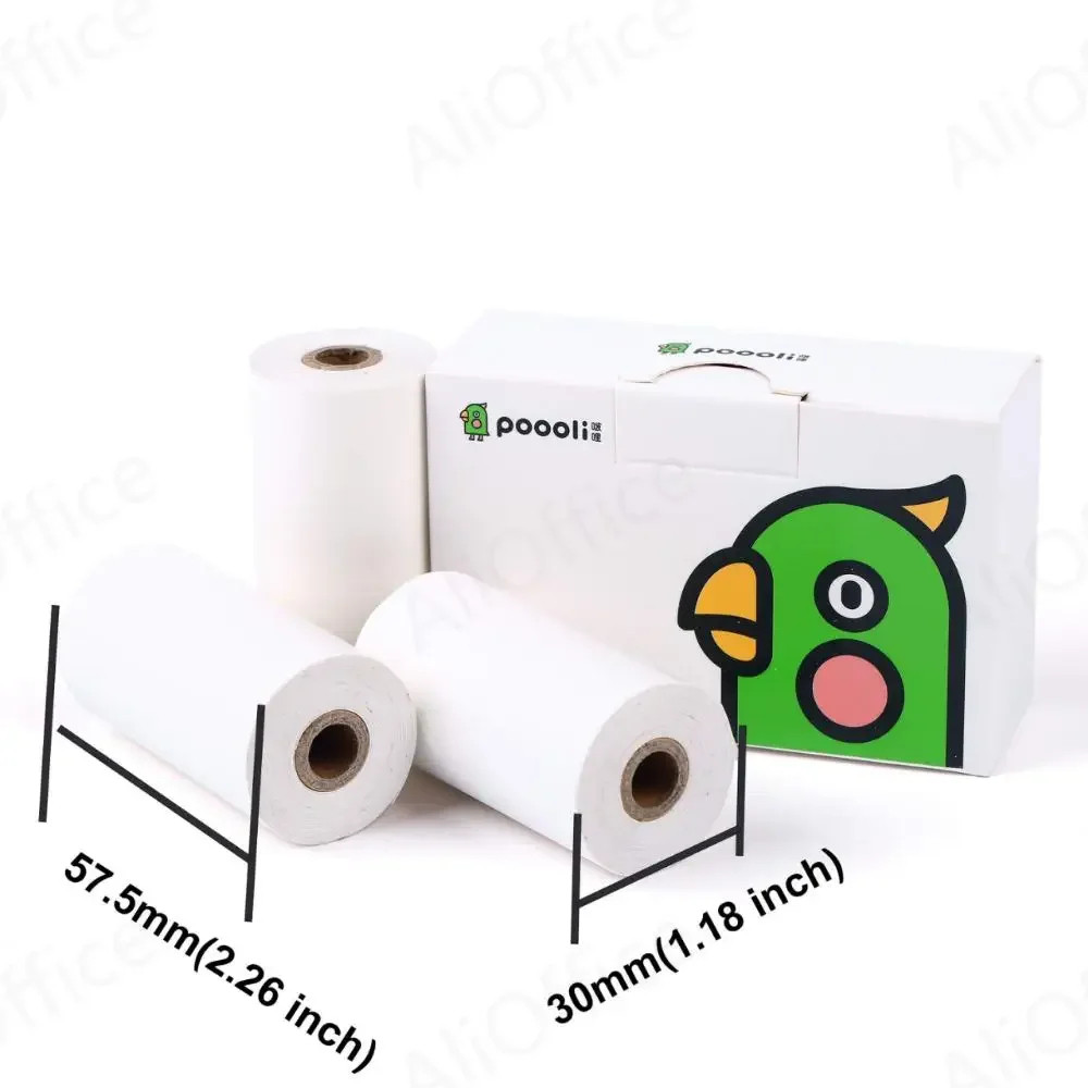 Cuộn giấy decal dán cho L8, lưu mực 2 năm
