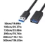 Btsg Cáp Nối Dài USB 3 0 Cáp Nối Dài USB Nam Sang Nữ Hỗ Trợ Tăng Tốc Truyền Dữ Liệu Cho Chuột