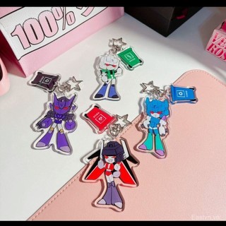 [Keychain] Móc khóa Transformers chất lượng cao tinh xảo, hình thú sáu mặt, Black Shadow Overlord Tarn, trang trí ba lô AA1M