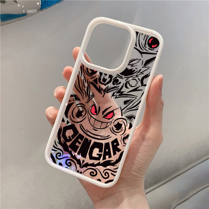 Vỏ Tương Thích Cho Redmi Note 14 13 Pro Plus 5G 12 11 Poco M6 X6 Pro 4G X5 C65 Redmi 14C 13C 13 12 10 Anime Gengar Vỏ Chống Sốc Cứng Trong Suốt