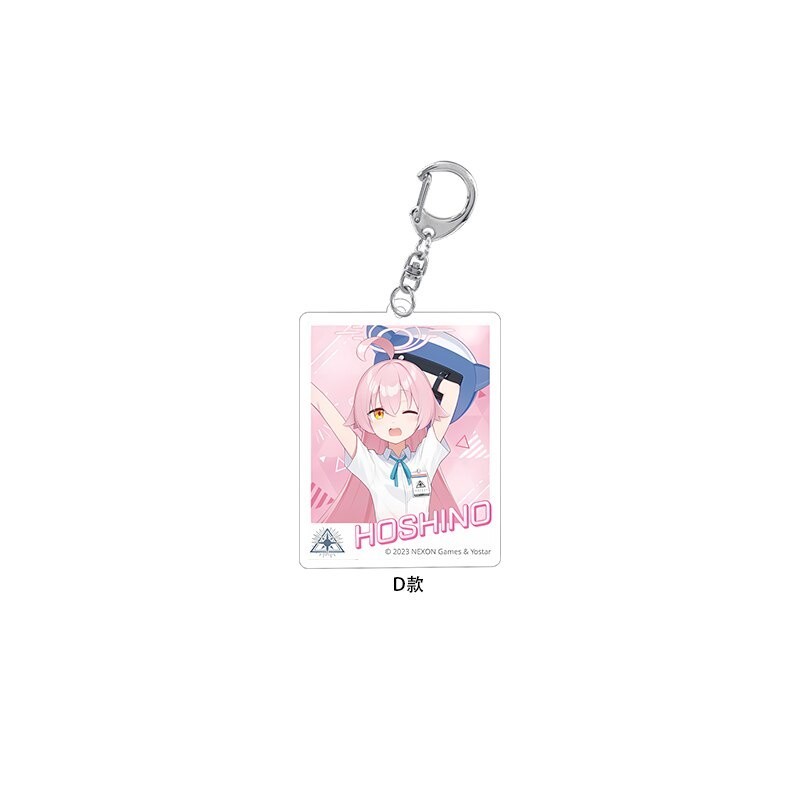 Móc khoá Anime Manga Archive Anime Nonomi Serika Ayane Hoshino Shiroko Acrylic Cute phụ kiện trang trí dễ thương