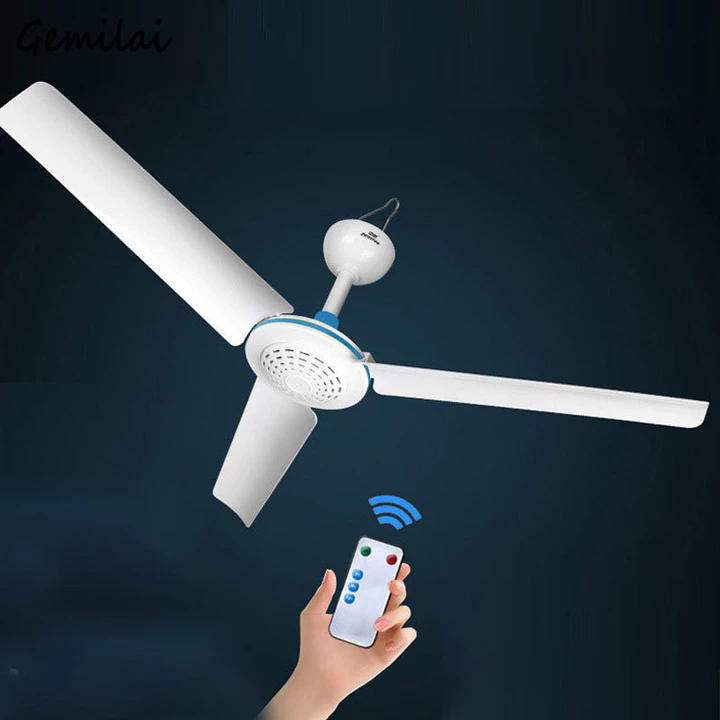 Gemilai quạt trần mini Gió 3 Lá Quạt Trần Nhỏ Hộ Gia Đình Không Im Lặng Giường Mini Lưới Chống Muỗi Ký Túc Xá Quạt Điện Điều Khiển Từ Xa quạt mini