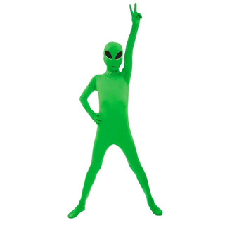 Halloween Extraterrestrial Being Body cos Trang phục biểu diễn sân khấu ET Người ngoài hành tinh Người lớn Trẻ em Trang phục cha mẹ và con cái