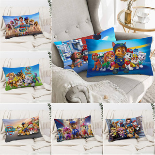 Paw Patrol Gối Hoạt Hình Trẻ Em Ném Gối Một Mặt In Polyeste Sofa Đệm Trang Trí Nhà Cửa (Không Có Lõi)