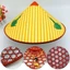 Mũ chống mưa BORAGETE, Trang phục đám cưới Mũ Pompom Mexico phong cách Hawaii, Muitistyles Trang trí ngày lễ Mũ chống nắng ngoài trời
