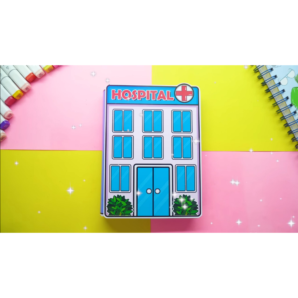 Ngôi nhà của bé Hospital ABC In Quiet Book đồ chơi trẻ em sweetie pie