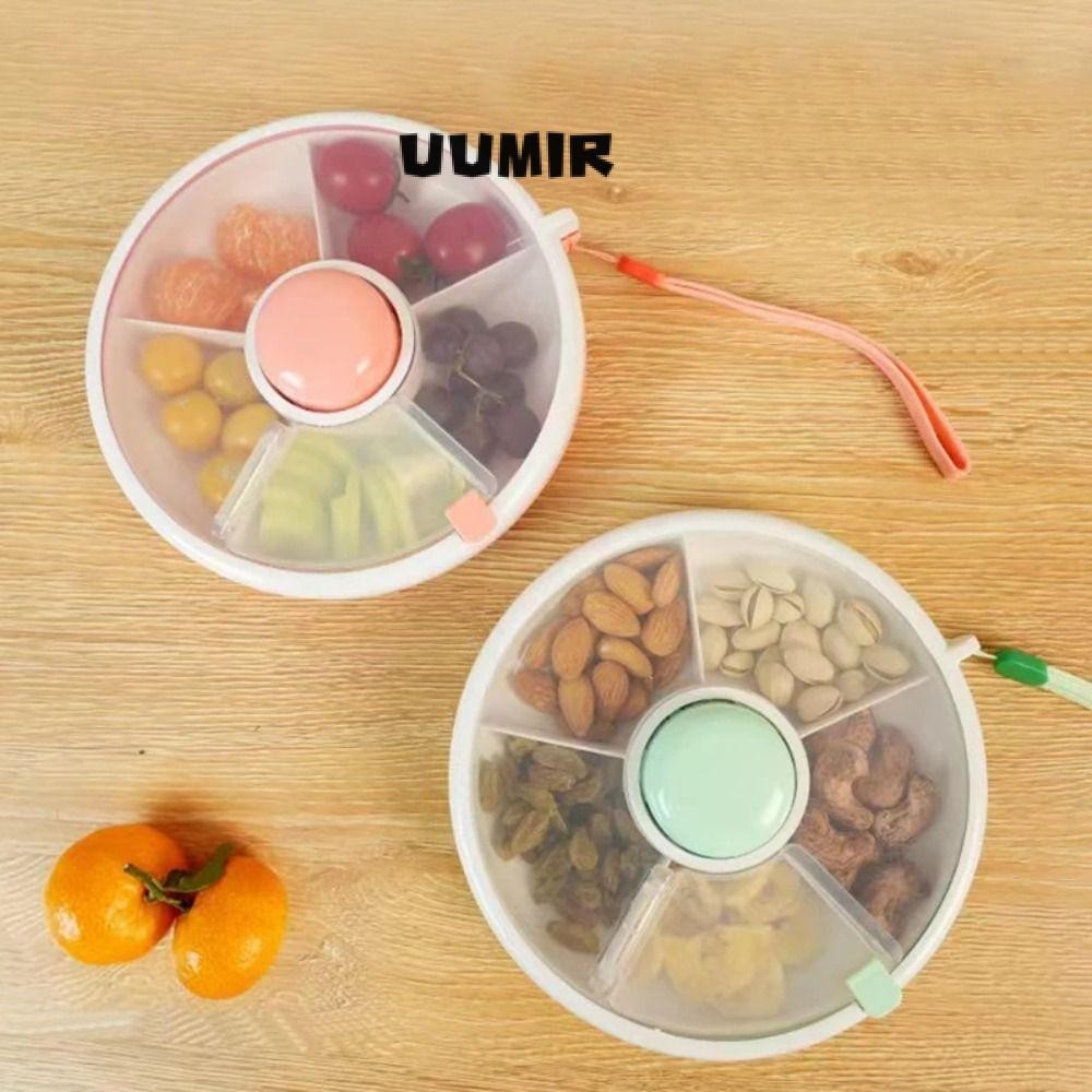 Hộp đựng đồ ăn nhẹ, có nắp chống rò rỉ cho trẻ em Snack Spinner, Hộp đựng kẹo trẻ em xoay chống ẩm di động