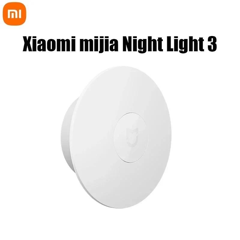 Đèn ngủ XIAOMI Mijia 3 Độ sáng có thể điều chỉnh Hồng ngoại Thông minh Cảm biến cơ thể con người Đế từ tính cho cuộc sống gia đình thông minh