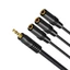 Ngôi Sao 1 Trong 3 4 5 6 Out 3 5mm Dây Aux Nam Sang Nữ Stereo Aux Bộ Chuyển Đổi Dây Chia Cáp Dây Cho Tai Nghe Speake