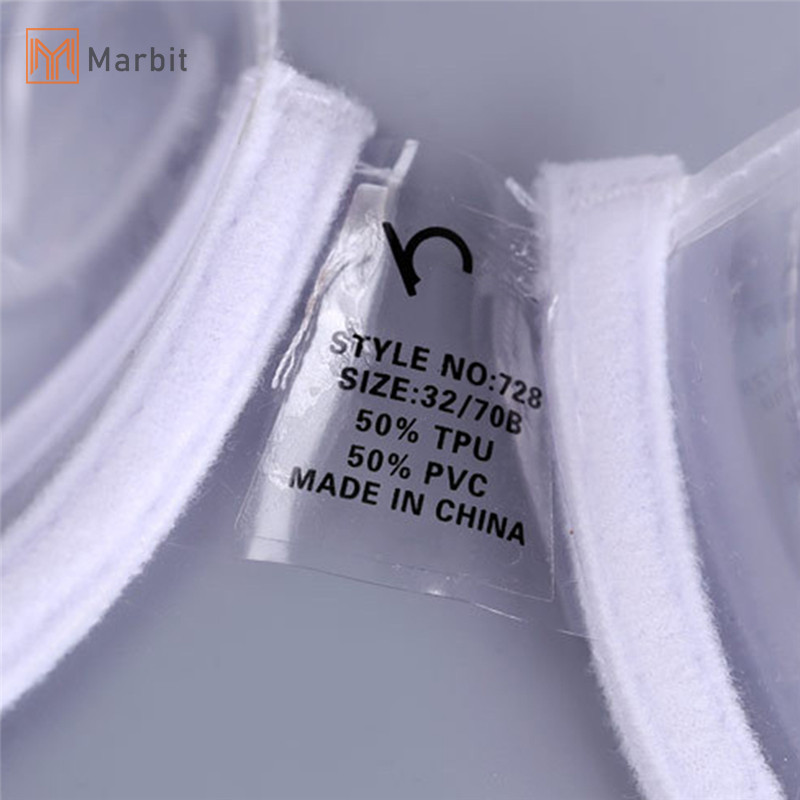 Marbit Thời Trang Trong Suốt Đẩy Lên Dây Đeo Áo Ngực Vô Hình Áo Ngực Nữ Underwire Mới