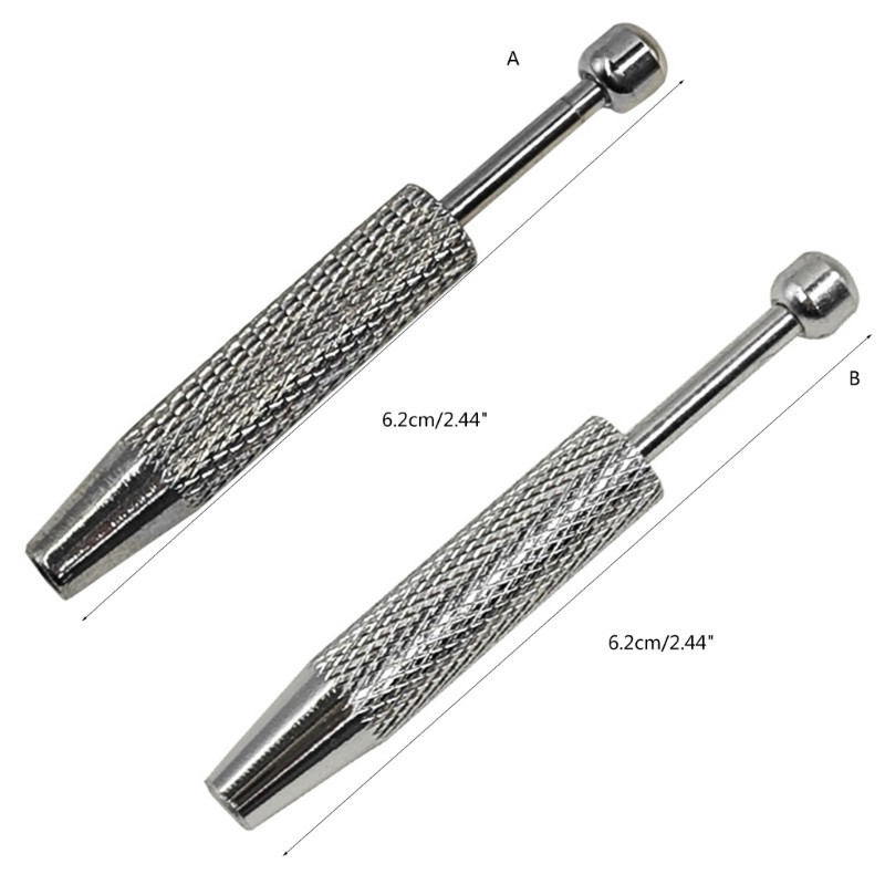 Dụng cụ hỗ trợ xỏ khuyên body với bàn chải quặt bốn ngạnh, phù hợp cho việc gắn các loại khuyên nhỏ