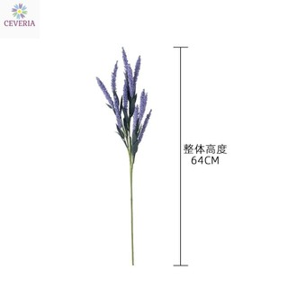 Cành cỏ đuôi chồn bông xốp cao trang trí