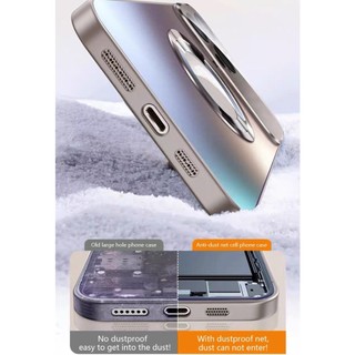 Ốp Cứng Từ Tính Cho iPhone 15 PRO MAX 14 PRO MAX 13 12 11 PRO 15 Plus Chống Rơi Với Ống Kính Máy Ảnh Bảo Vệ Sạc Không Dây Vỏ Chống Sốc Mờ