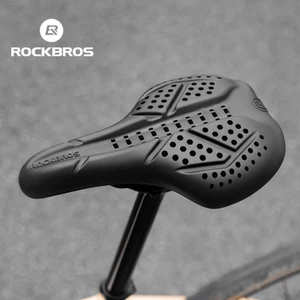 ROCKBROS Đi Xe Đạp Silicon Yên Bọc Đệm Chống Sốc Thoải Mái Ghế Thoáng Khí Đường MTB Xe Đạp