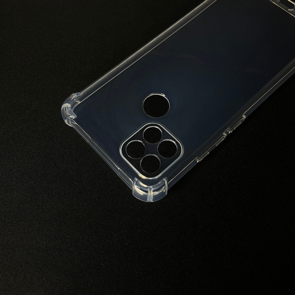 Ốp lưng Oppo A15, A15s nhựa silicon trong suốt dẻo cao cấp chống sốc bảo vệ điện thoại viền vuông