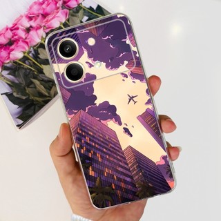 Xiaomi Redmi Note 13 Pro 5G / Redmi Note 13 Pro + (Note 13 Pro Plus) Ốp Điện Thoại TPU Silicon Mềm Sơn Thoáng Mát Thời Trang