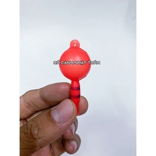 Phao nhựa đỏ câu cá, câu sông