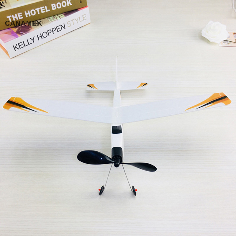 Calamek DIY Máy Bay Mô Hình Ném Tay Học Sinh Bay Glider Dây Cao Su Power CSF