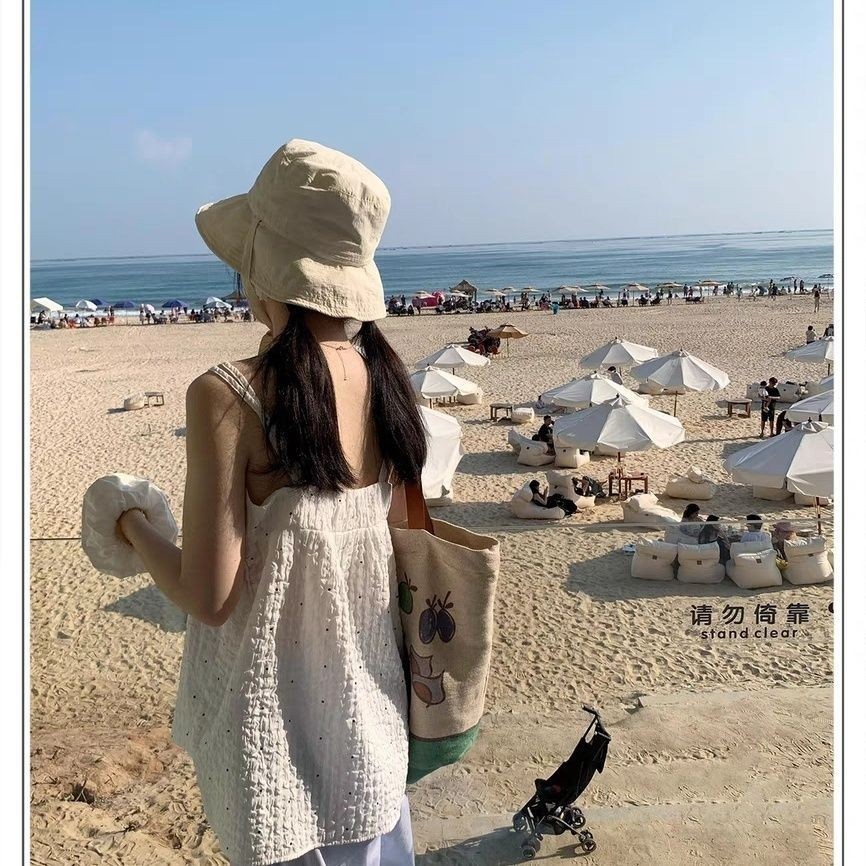 Milyfashion Kỳ Nghỉ Phong Cách Mới Ngọt Ngào Nhỏ Tươi Chấm Bi Mùa Hè Nơ Không Tay Rời Top Nữ Mặc Ngoài