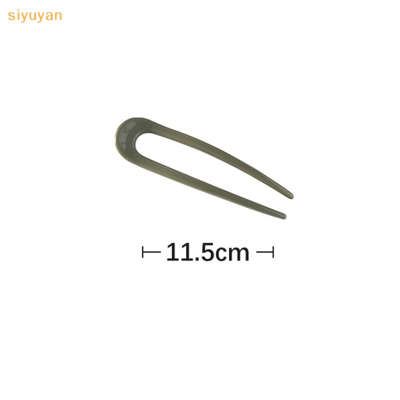 Siyuyan Mới Hình Chữ U Nĩa Tóc Mới Phụ Kiện Tóc Nhựa Thiết Kế Sáng Tạo Tóc Nữ Dụng Cụ Tạo Kiểu Tóc Quà Tặng VN