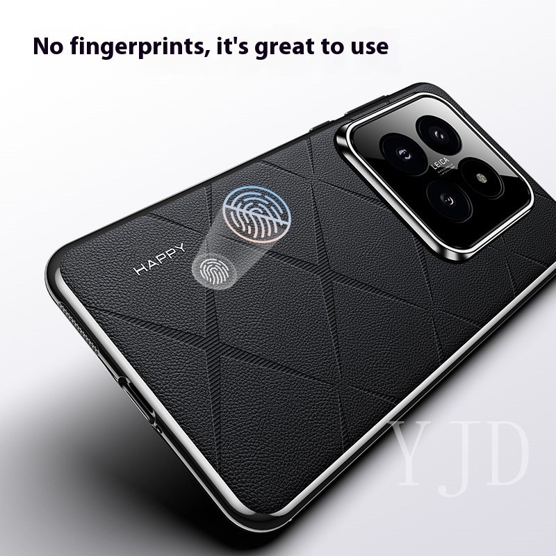 Ốp YJD Cho Xiaomi 14 Pro 14Ultra Máy Chính Hãng Da Chống Sốc Vỏ Điện Thoại