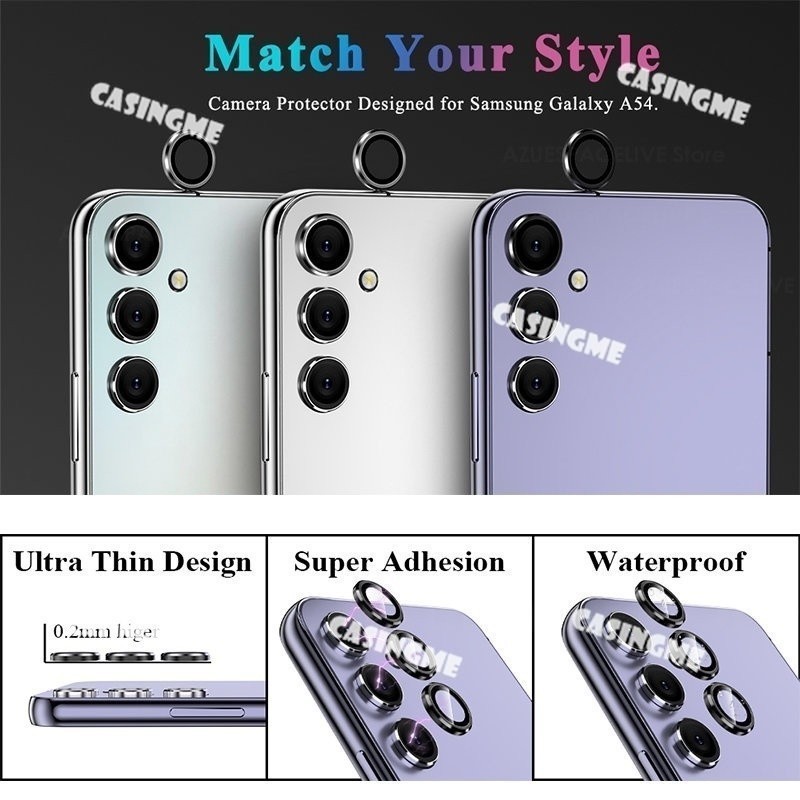 Realme C85 2024 Bảo Vệ Ống Kính Máy Ảnh Kim Loại Vòng Cho Realme C75 RealmeC75 C83 75 75C 4G 5G 2024 Camera Kính Cường Lực Bảo Vệ