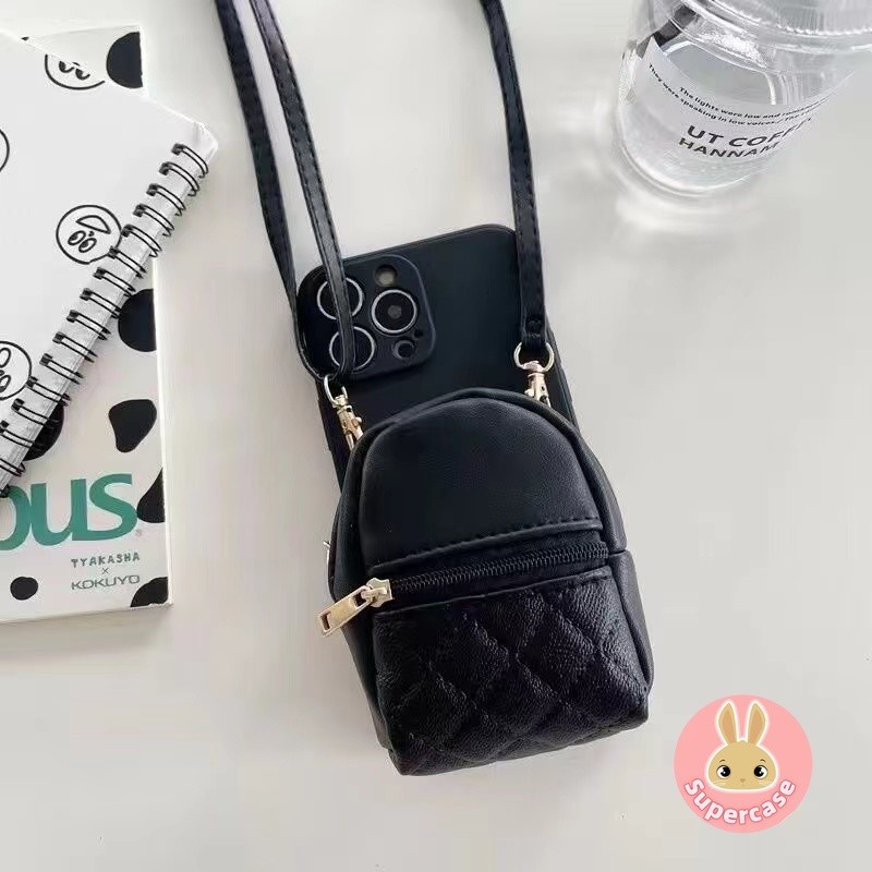Ốp Ví Da Sang Trọng Cho Realme C67 12 Lite C55 C53 C35 C33 C31 C30 10 Narzo N55 N53 Note 50 9i 7i C17 7 Ví Thời Trang Vỏ Mềm Có Dây Đeo Ngang Ví Đựng Tiền Xu