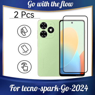Tecno spark Go 2024 2 Chiếc Kính Cường Lực Bảo Vệ Màn Hình Cho Tecno spark 20c 20 Pro 4G 9D Kính Bảo Vệ Phim