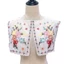 Mya Vintage Cổ Hoa Có Thể Tháo Rời Thêu Hoa Cổ Giả Nữ Cổ Áo Cổ Ngựa Váy Cổ Giả