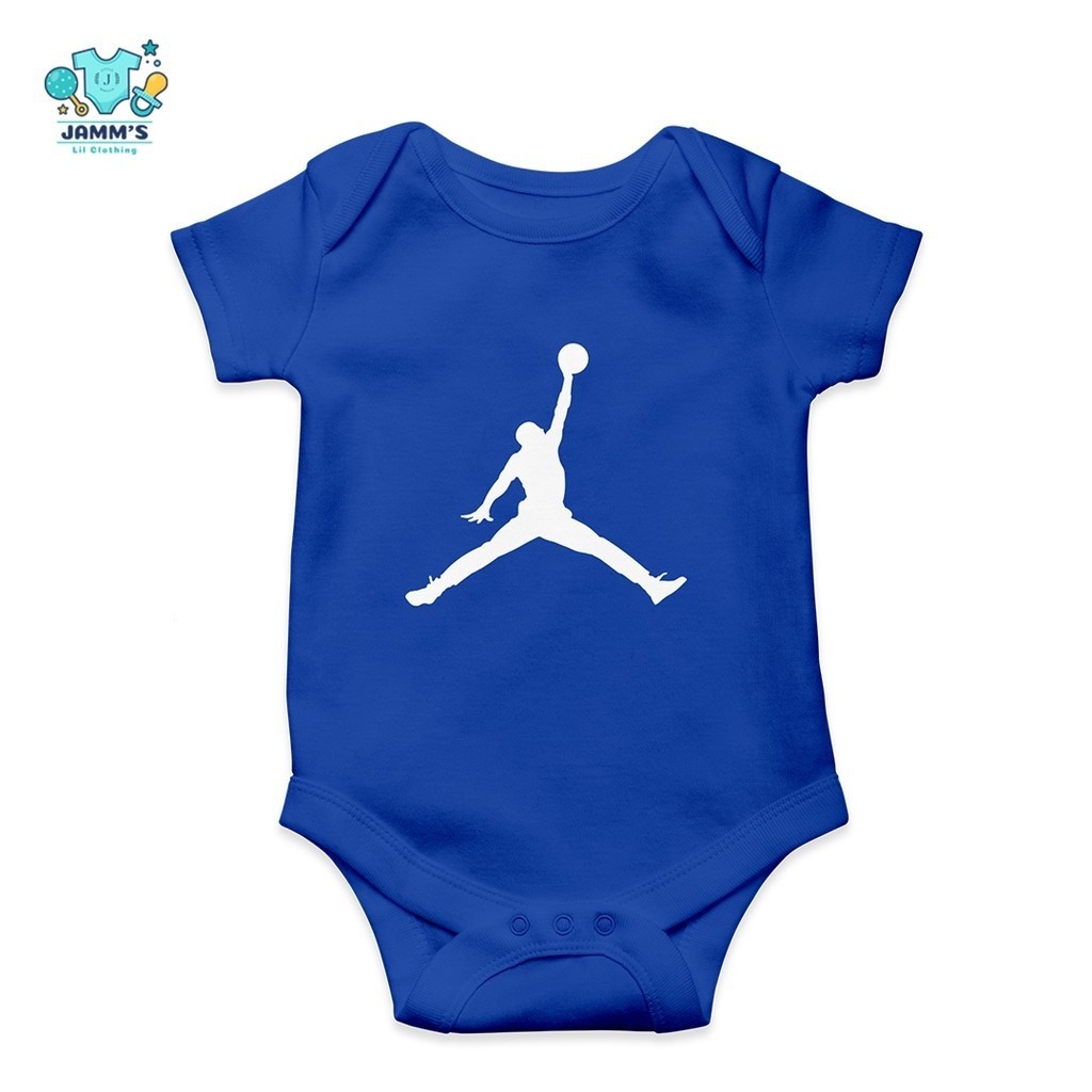 Bóng rổ Jordan Quần áo trẻ em oneies cho bé trai và bé gái áo liền quần bodysuits cotton LG0W