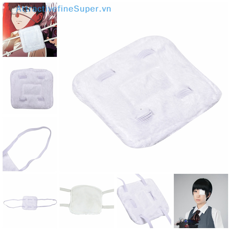 Asvn Anime Tokyo Ghoul Kaneki Ken Blinder White Eye Patch Mặt nạ một ...