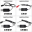 Dây sạc USB WU 62cm hoặc 64cm cho 3 7V Lithium với 4 loại Cắm tính năng cho máy bay và đồ chơi UAV