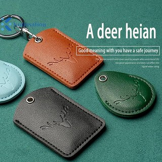 Kudosation 1Pc Hộp Đựng Thẻ Da Đựng Thẻ Móc Khóa Khóa Khóa Cửa Thẻ Truy Cập Thẻ ID Hộp Đựng Thẻ Truy Cập Móc Khóa Túi Đựng Thẻ Truy Cập