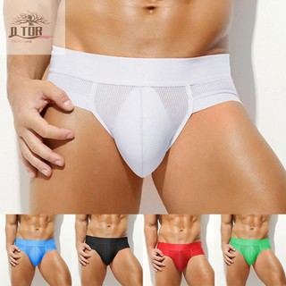 Nam Lưới Gợi Cảm Thấp Nâng Quần Đùi Túi Quần Lót Thoáng Khí Quần Lót