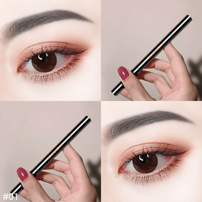 R997 Chì Kẻ Mày 2 Đầu Chống Nước, Lâu Trôi ROVANCHY – Kẻ Mày Tự Nhiên, Bền Màu, Dễ Kẻ Cho Người Mới